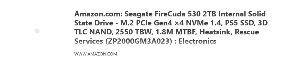 https://www.amazon.com/Seagate-FireCuda-Internal-Solid-State/dp/B0977K2C74