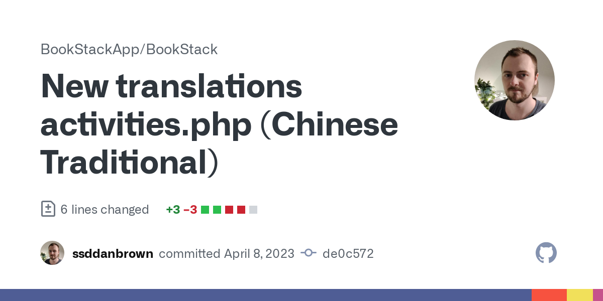 BookStackApp/BookStack/pull/4163/commits/de0c572785eb34453625daaf8982172e14f50777